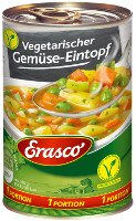 Erasco - 1 Portion - Vegetarischer Gemüse-Eintopf 400 g Dose